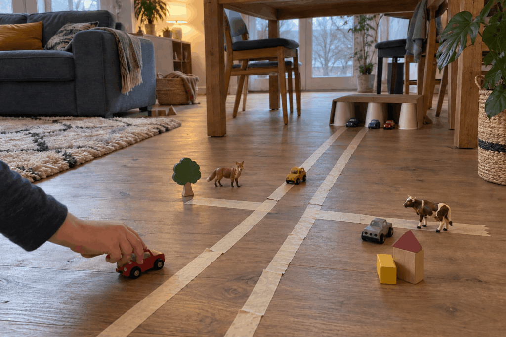 DIY Spielidee Kreatives Spiele bei schlechtem Wetter, Winter Spiele Indoor, Kinder Spiele, bildschirmfrei, Regen Spielidee indoor aktivitäten mit Kindern 